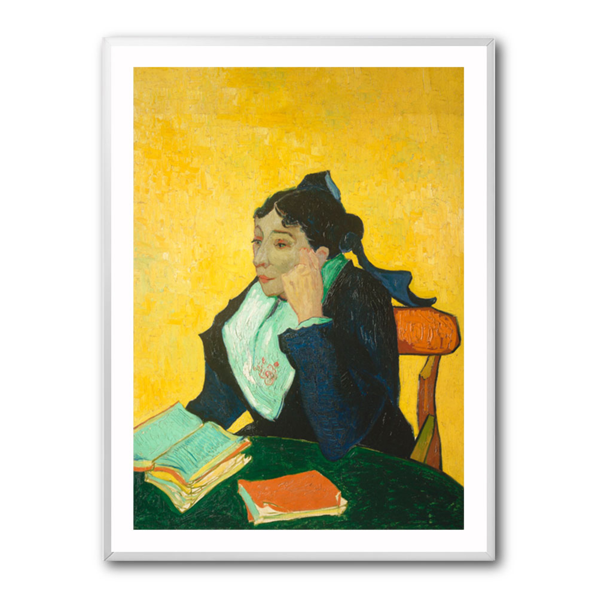 Madame JosephMichel Ginoux (18881889) by Vincent Van Gogh Wall Art